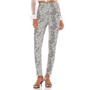 NBD Nora High Waist Snakeprint Pant